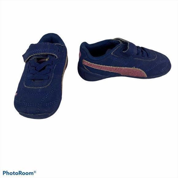 PUMA Blue Pink Sneakers - Picture 8 of 8